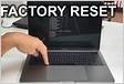 How to factory reset a mac os x wi